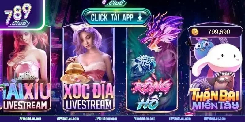 789CLUB App cung cấp nhiều tính năng hữu ích cho hội viên.