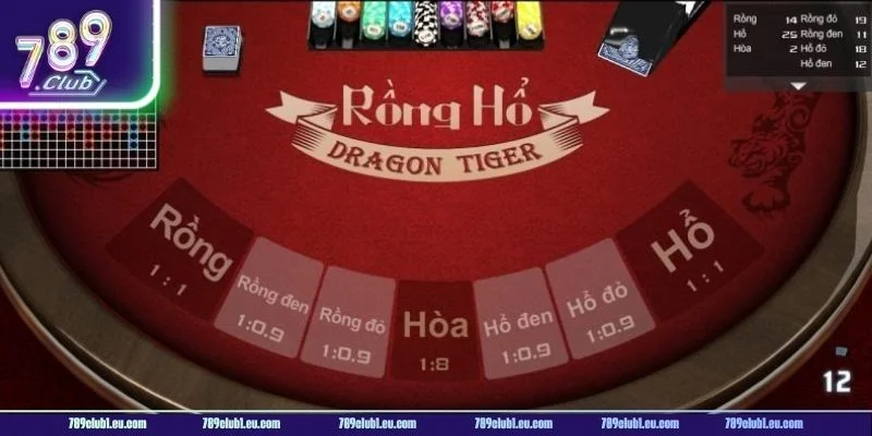 Cách chơi bài Rồng Hổ 789CLUB cần có chiến thuật riêng.