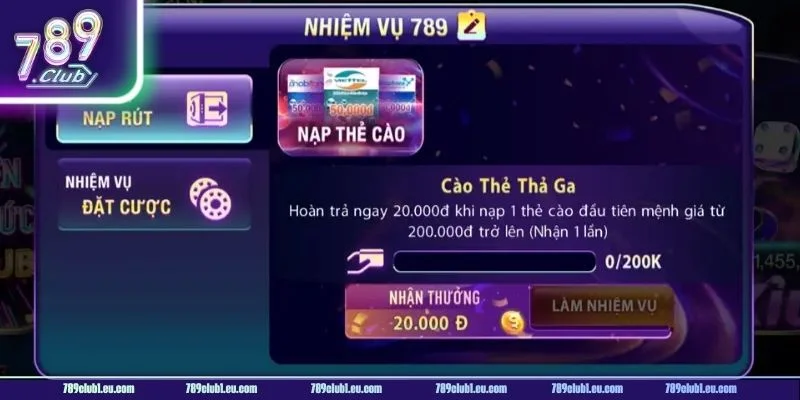Khuyến mãi Nạp đầu tại cổng game rất dễ tham gia.