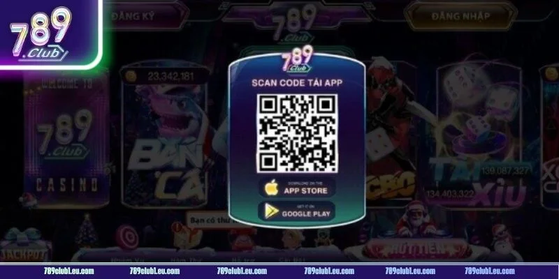 Người dùng có thể tìm kiếm ứng dụng 789CLUB và tải về chỉ sau 1 phút.