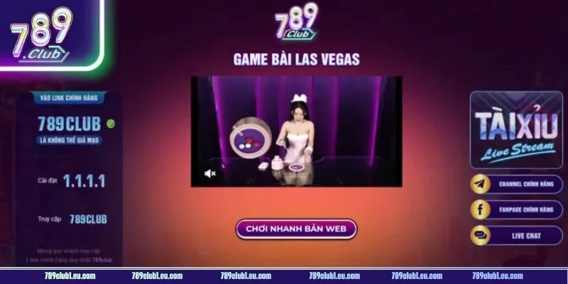 Sảnh cá cược game bài tại 789CLUB sôi động với hàng nghìn bàn chơi.