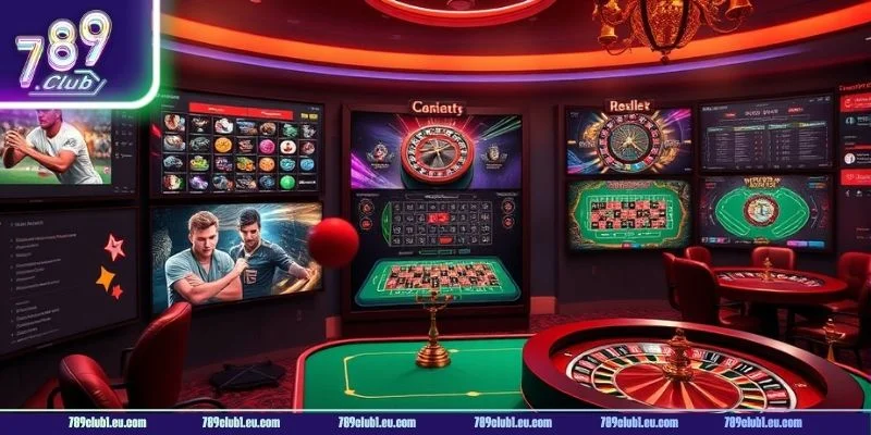 Vòng quay Roulette 789CLUB - Nơi hội tụ đẳng cấp và cơ hội thắng lớn. 